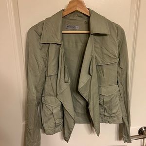 Green causal jacket